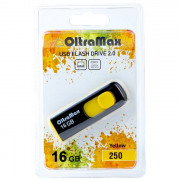 Флеш диск 16GB USB 2.0 OltraMax 250 желтый