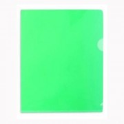 Папка-уголок А5 180мкм Hatber зеленая арт.AG5_00104