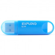 Флеш диск 16GB USB 2.0 Exployd 570 синий